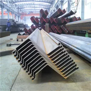 Z Type Shape Section Profile Cold Formed Sheet Pile In Different Steel