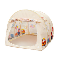 Tente de jeu pour enfants Kenpuaz, type tube monocouche, structure en acier, tissu polyester, utilisation en intérieur, unisexe, couleur neutre pour tout-petits