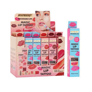 Kiss Beauty 16 ml Magic Color Peel Off Lip Stain Gloss Venta al <span class=keywords><strong>por</strong></span> mayor Etiqueta privada Cosmético Maquillaje Squeeze Tube Lip Tattoo Gloss - Product Image 2