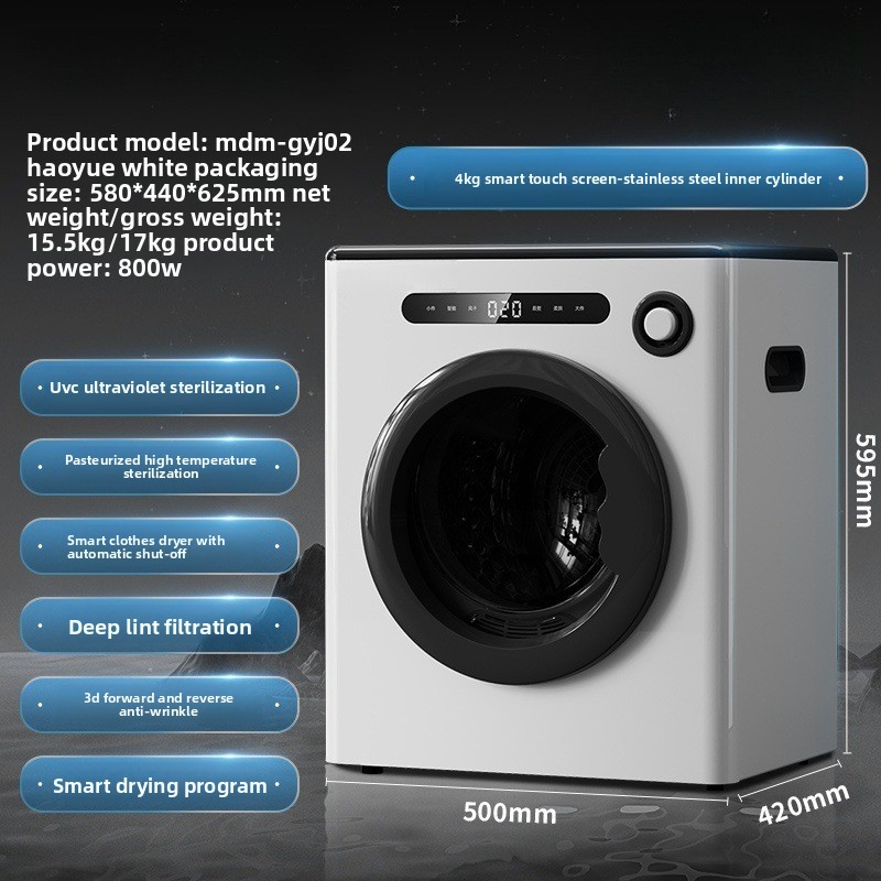 4,0 kg Moon White 220 V norme européenne