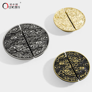 Новый Китайский классический ящик с облаками, матовая латунная ручка, антикварная ручка для шкафа, ручка для гардероба - Product Image 1