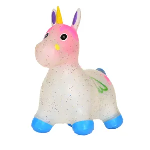 Megafauna juguete inflable de PVC unicornio peso 2300 gramos