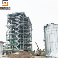 Edificios de Estructura de Acero de Gran Envergadura Prefabricados, Edificio de Acero Estructural Prefabricado de Varios Pisos para Oficinas, Escuelas y Centros Comerciales