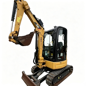 รถขุดตีนตะขาบ Caterpillar 303ECR มือสอง พร้อมเครื่องยนต์ เกียร์ ปั๊ม และลูกปืน-สายพานยาง ความลึกขุดสูงสุด 2.91 ม. สำหรับพื้นที่แคบ - Product Image 1