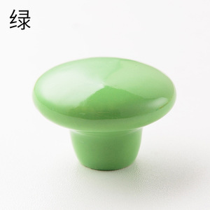 Modern <b>Ceramic</b> Pulls Single-Hole Cabinet Drawer Handles Colorful <b>for</b> Wardrobe Kitchen Bedroom - Product Image 1