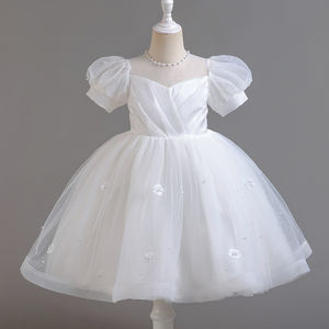 <span class=keywords><strong>Robe</strong></span> <span class=keywords><strong>de</strong></span> soirée mariage dentelle perles tulle bébé fille anniversaire baptême fête - Product Image 2