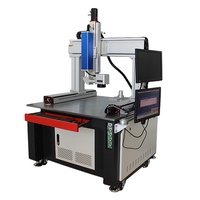 Machine de marquage laser à fibre 3D pour métaux, gravure cylindrique à axe rotatif, laiton, argent, gravure profonde grand format