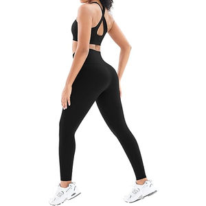 Conjuntos de Yoga Ajustados de Talla Grande para Mujer, Ropa Deportiva de Tela Suave para Pilates y Yoga - Product Image 2
