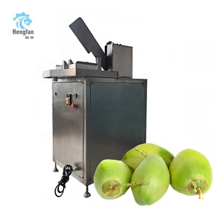 Công nghiệp chất lượng tốt nhất tươi trẻ dừa mở cắt máy thủy lực cũ dừa Cutter cho snack bar - Product Image 6