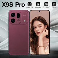 Nouveauté : Téléphone portable X9s Pro débloqué, version globale, avec support gaming et haute qualité