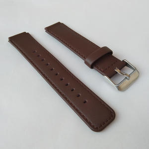 Bracelet de montre en cuir véritable double face en cuir de vachette pleine fleur, compatible avec <span class=keywords><strong>Huawei</strong></span> Watch <span class=keywords><strong>B6</strong></span> B7 - Product Image 3