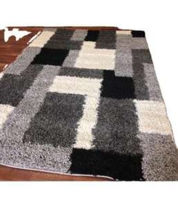 Tapis de sol en coton 100% de qualité supérieure, tissé à la main, toucher doux, lavable, avec coutures solides et base antidérapante - Product Image 2