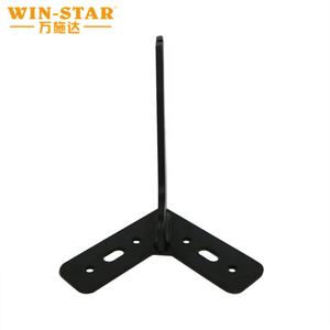 WINSTAR nero pesante mobili in metallo gambe accessori letto <span class=keywords><strong>tavolino</strong></span> TV Cabinet supporto gambe <span class=keywords><strong>divano</strong></span> piedi - Product Image 5