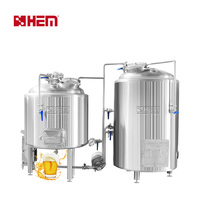 Équipement de brassage de bière artisanale Hermann 1000L, acier inoxydable 304, réservoir de fermentation à pression complet, traitement de l'alcool