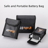 FPV Drone Ignifuge Lipo Batterie Sac Résistant À La Chaleur Lipo Garde Sac Explosion Lipo Batterie Safe Sac pour Dji Avata 2