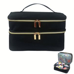Large Sewing Supplies Organizer Double Layer Sewing Storage Organizer with Two Detachable Dividers - Product Image 2