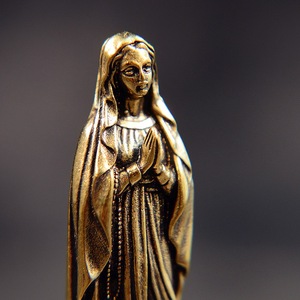 Figura de María Magdalena en Latón, Escultura de Bronce, Estatua de Divinidad, Artesanía, Figurita de Cobre, Venta al Por Mayor - Product Image 3