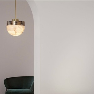 Natural Marble <b>Table</b> Lamp Led Light E27 Switch Control For Living Room Bedroom Hotel Guesthouse - Product Image 2