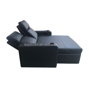 LEADCOM LS-B865 Fauteuil de cinéma VIP moderne de luxe en <span class=keywords><strong>cuir</strong></span> véritable, canapé-lit inclinable électrique - Product Image 5