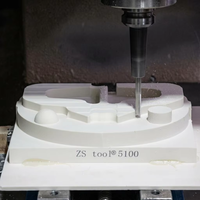 ZS TOOL 1200 Plaques de mousse de polyuréthane rigide, feuilles de plastique coulé Cibatool pour bois chimique, blocs de polyuréthane, plaques de modélisme, planches d'outillage