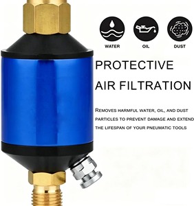 Heavy Duty 1/4 BSP Filter Moisture Separator Regulator Trap for <b>Spray</b> Gun Compressor Painting-001 - Product Image 3
