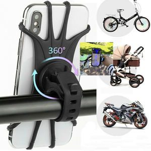 Support de téléphone portable pour vélo en silicone, support de téléphone portable pour vélo, support GPS, clip pour vélo, support mural pour vélo - Product Image 5