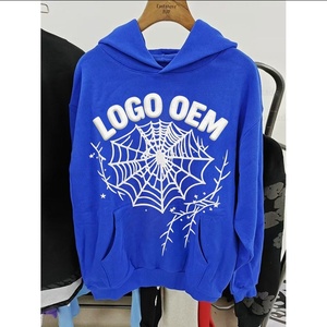 Felpe con Cappuccio Personalizzate di Alta Qualità, Stile Hip-hop, Design con Stampa in Schiuma, Motivi e Lettere, Oversize, <span class=keywords><strong>Maniche</strong></span> Lunghe, Unisex - Product Image 6