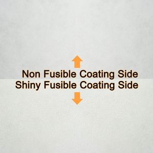 Adhesivo fusible Hierro elástico en la máquina Estabilizador de bordado Respaldo 12 "X 25 Yd Roll-Peso ligero 1,8 oz Cut-Away - Product Image 5