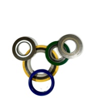 Joint spiralé sur mesure en acier inoxydable 316 rempli de graphite, conforme ASME B16.20, pour joint de bride à anneaux intérieur et extérieur, pour pipeline pétrolier et gazier