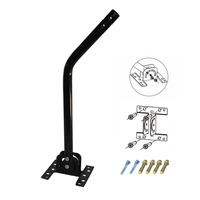 Support de montage universel réglable pour antenne TV, satellite, Starlink, en alliage d'aluminium, type J-Pole, diamètre OEM 22 mm, longueur 470 mm