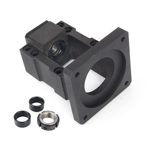 Servicio de Mecanizado CNC de Aluminio, Base de Motor Metálica de Alta Precisión para Motor Servo AC - Product Image 3