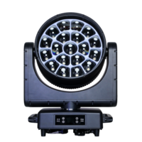 19x80W RGBW 4in1 RGB 3in1 Outdoor IP65 LED Wash Moving Head DMX512/Sound-aktivierte Steuerung Ra90 CRI Aluminiumlegierung Konstruktion