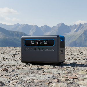 Accessories 2400W(48000W Peak)/2304Wh Portable Power Station 4x2400W AC Outlets <b>Solar</b> <b>Generator</b> With MPPT 800W Input - Product Image 3