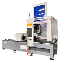 Cortadora Láser CNC de Fibra para Tubos de Carritos de Supermercado y Carretillas, Equipo de Producción de Alta Velocidad para Tubos Cromados