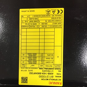 มอเตอร์หุ่นยนต์ฟานุค รุ่น A06B-1404-B904 - Product Image 2