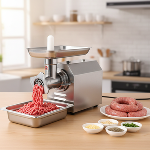 Máquina de Carne Picada TK 22, Picadora de Salchichas, Cortadora de Vegetales, Maquinaria de Procesamiento, Picadora de Carne Comercial - Product Image 1