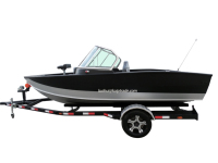 Nouveau traqueur de basse luxueux en aluminium de vente chaude bateaux de pêche de vitesse de basse avec le bus d'eau