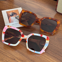 DOWELL Support Personnalisez le nouvel acétate créatif dans un style polyvalent pour des lunettes de soleil à la mode et élégantes