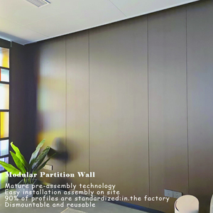 Mô-đun văn phòng cách âm vách ngăn cho phòng hội nghị trường Kho-Giảm tiếng ồn phân chia không gian - Product Image 4