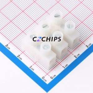 323-HDS/03 Barrier Terminal Block Connector ( Pitch: 10mm )( Construction: 2x3P )( Mounting Type: Leadless ) - Product Image 1