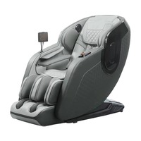Fauteuil de massage corporel de luxe avec fonction zéro gravité, rail SL et commande vocale IA pour la relaxation à domicile et au bureau