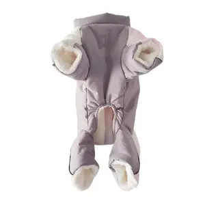 Newest Dog Winter Jacket Full Body Dog Clothing Four-legged Overalls for Male and Female Dogs