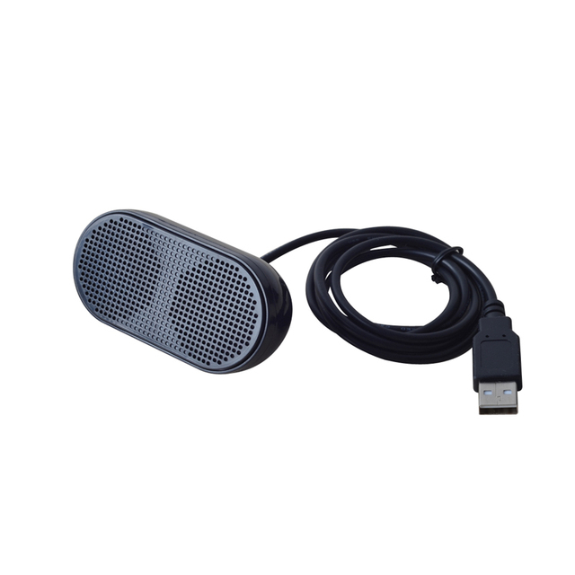 Hot Selling Mini USB Wired Speaker HK5002 Portable 3W for PC AUX Compatible Desktop Laptop Mini PCs for Home Outdoor Use