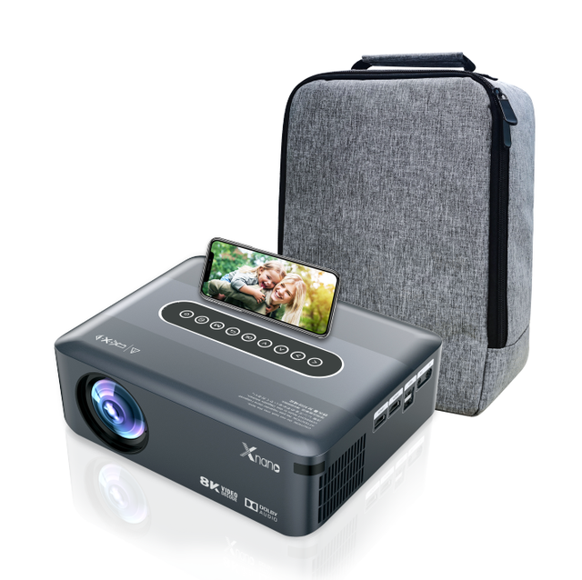 XNANO X1 Projector Brand New Iphone Supported 8K Projector 1080P Wifi 3D Sound Effect Outdoor Projector
