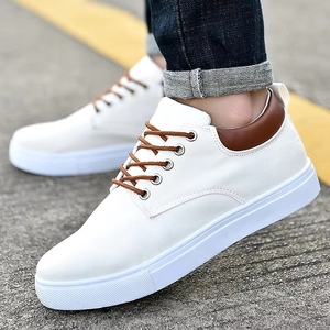 New Men's <b>Canvas</b> Walking Shoes All Seasons Casual Trendy Sneakers - Product Image 2