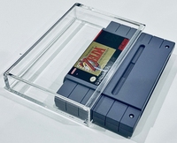Nintendo Big one boîtier latéral ouvert sur mesure jeu vidéo faveur affichage boîte acrylique snes