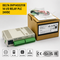 Nuevo Controlador Lógico Programable (PLC) Delta DVP14SS211R Original, 8 Entradas, 6 Salidas, Relé 24VDC, Serie SS2, DVP14SS211T