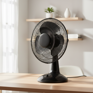 Ventilador de Mesa con Control Mecánico, Motor AC, 3 Aspas Oscilantes, Eficiente Energéticamente - Product Image 2