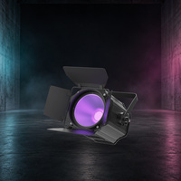 Projecteur COB 200W LED RGBWA+UV 6-en-1 DMX512 pour Éclairage Scénique et Événements