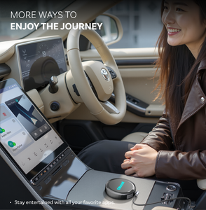 Adaptateur Portable Sans Fil Ottocast <span class=keywords><strong>P3P</strong></span> CarPlay et Android Auto avec Contrôle IA, Support Netflix & YouTube, Garantie 1 An - Product Image 3